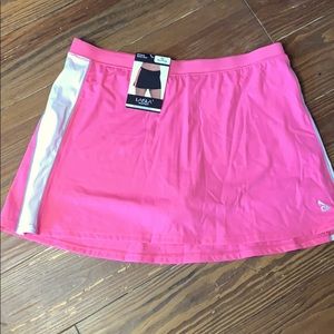 New pink athletic skort size XL